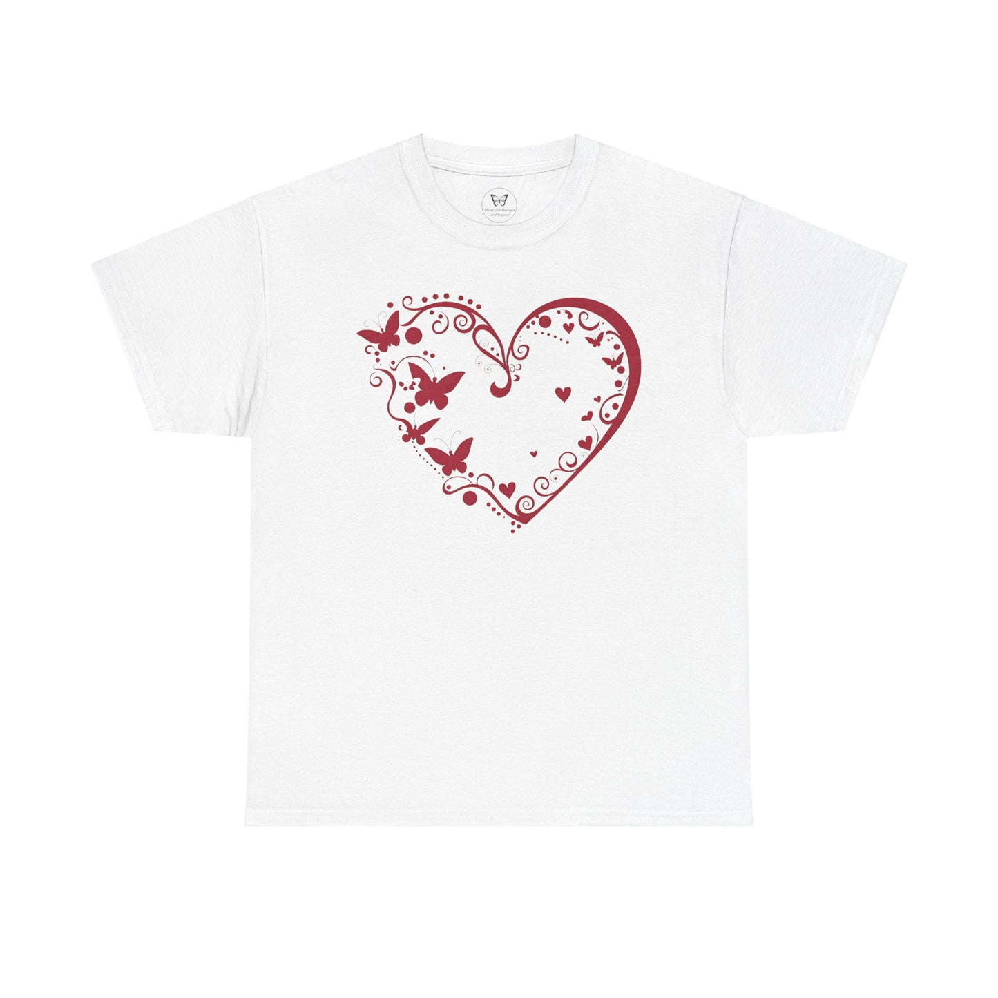 Butterfly Heart Valentine's Unisex Tee