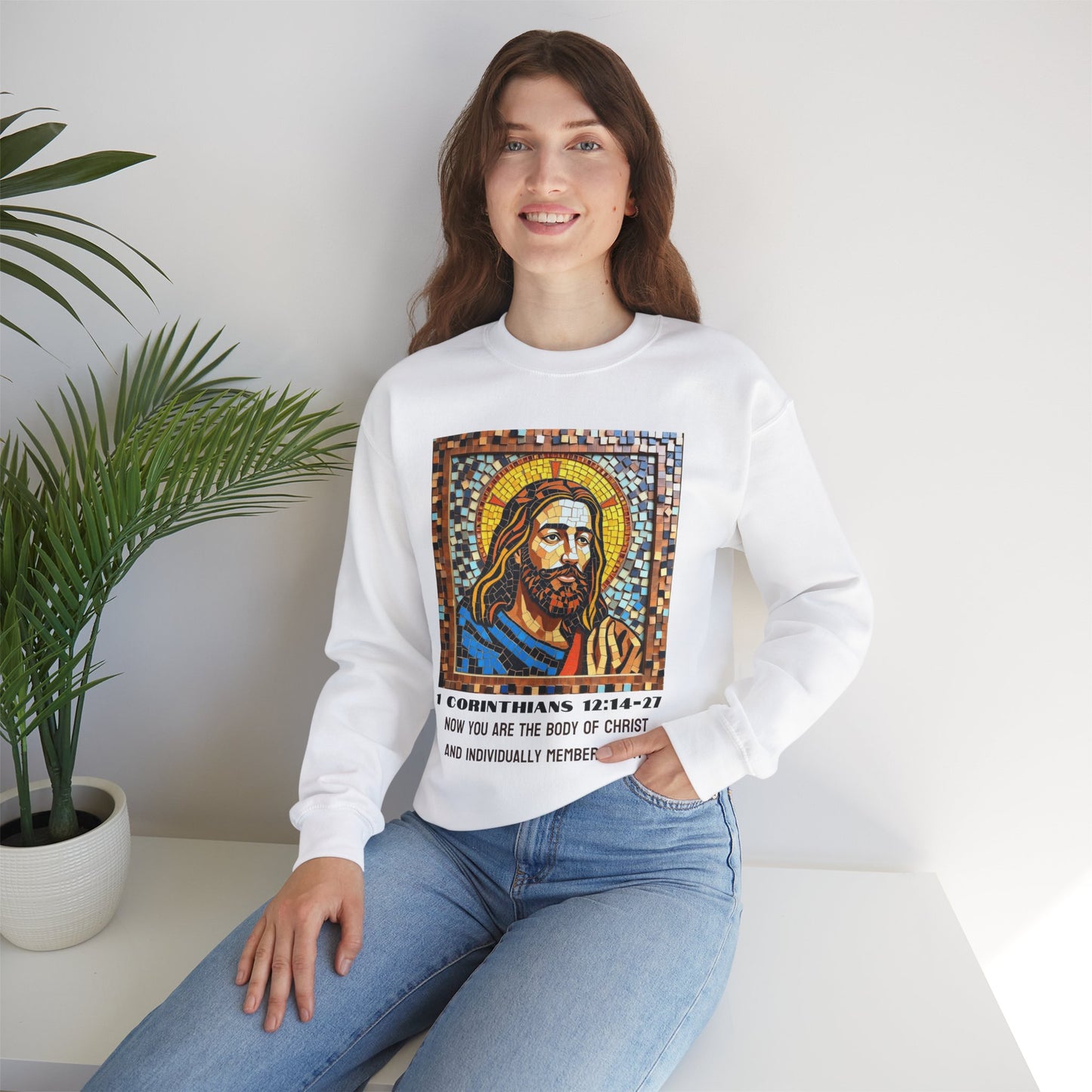 1 Corinthians 12:14-27 All the Body of Christ Sweatshirt