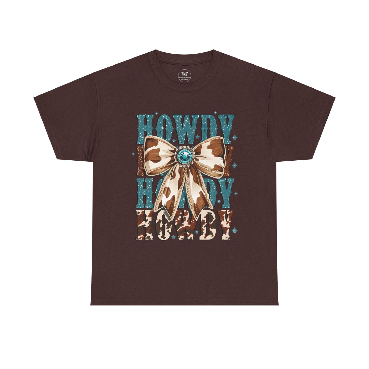 Unisex Tee - Howdy Western Coquette Bow