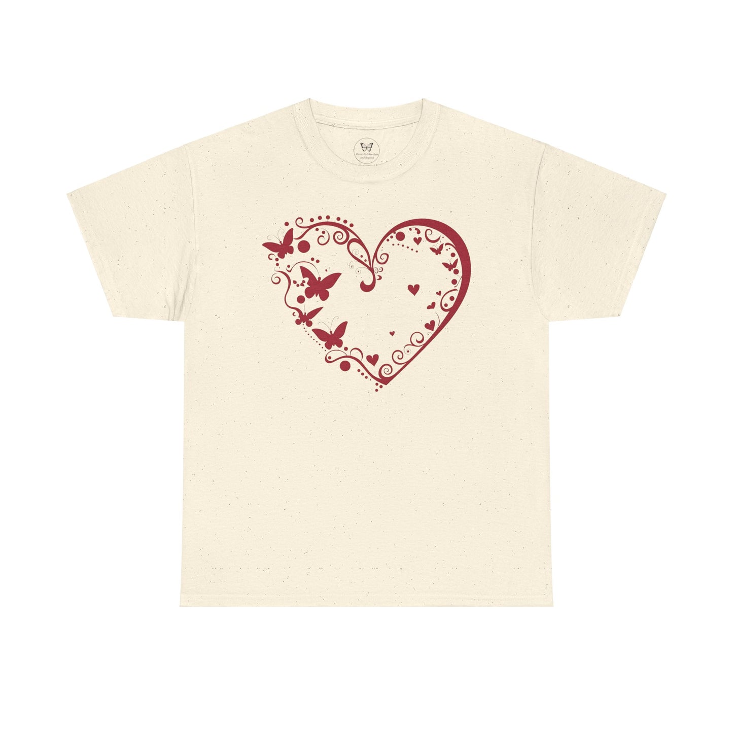 Butterfly Heart Valentine's Unisex Tee