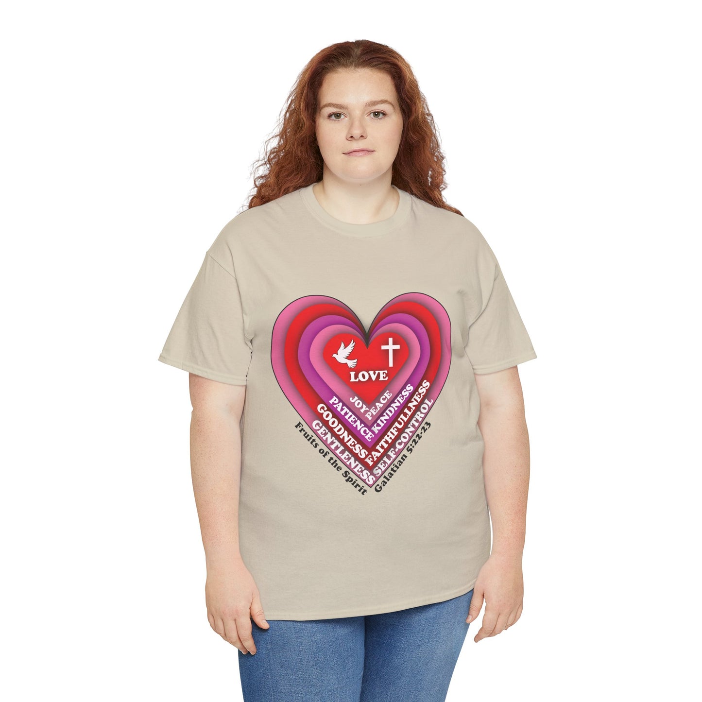 Unisex Tee - Heart Fruits of the Spirit