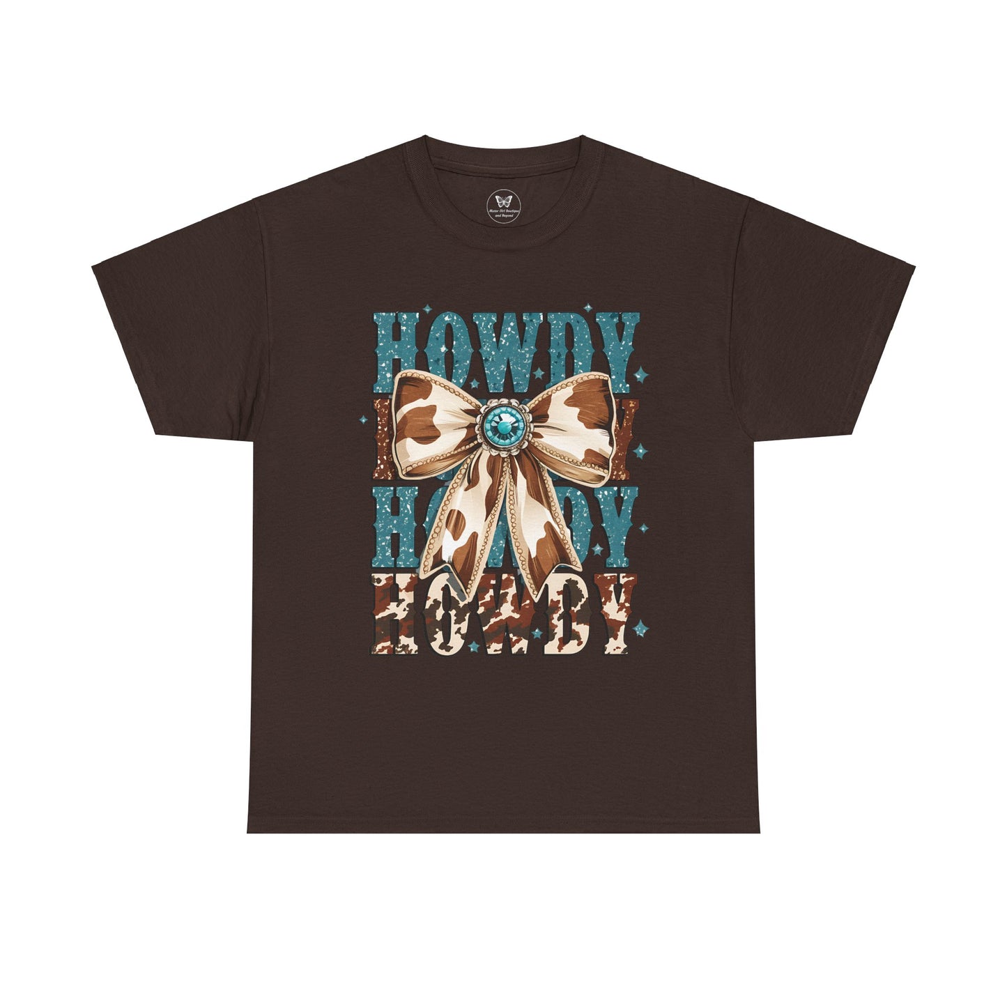 Unisex Tee - Howdy Western Coquette Bow