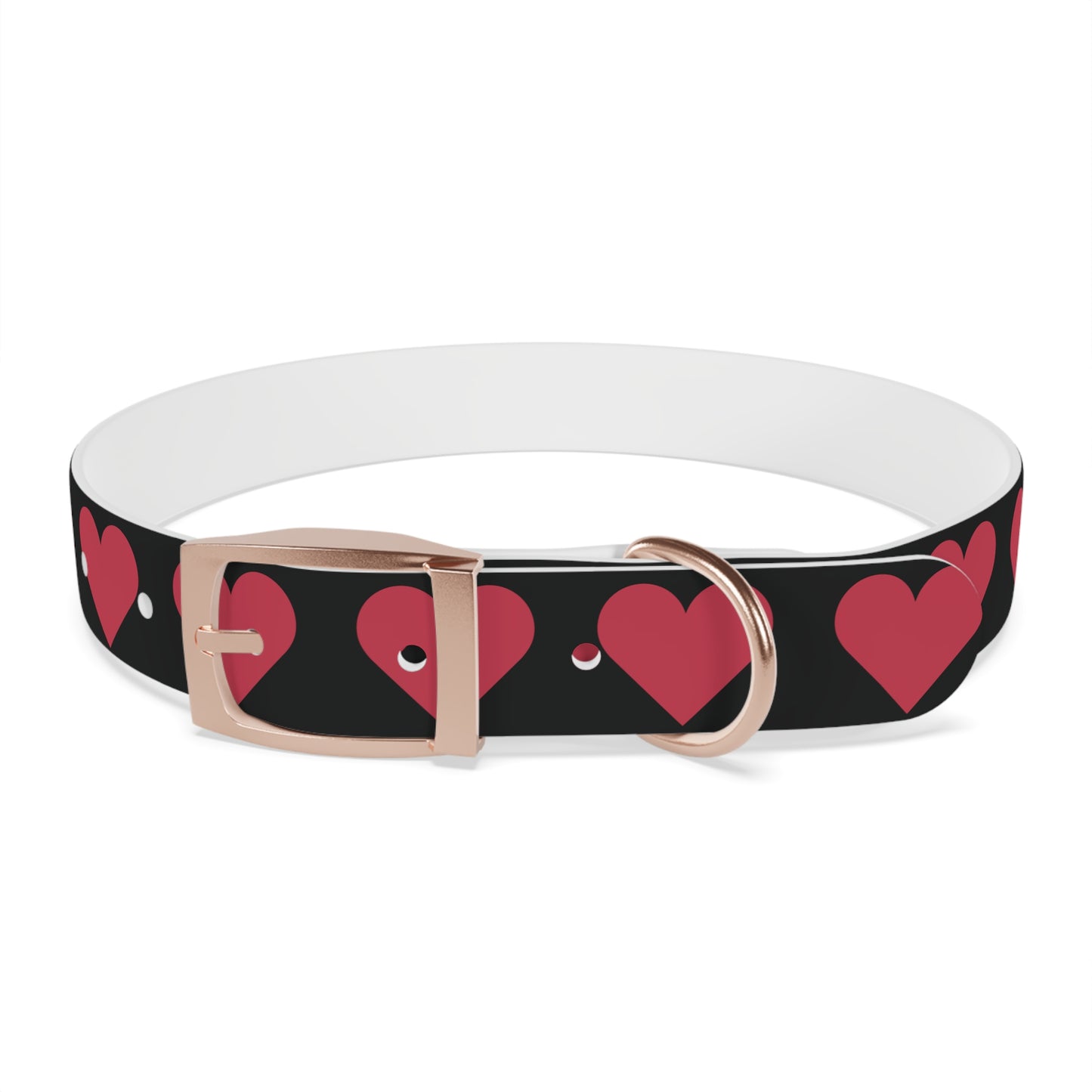 Dog Collar - Customizable Valentine Heart Collar