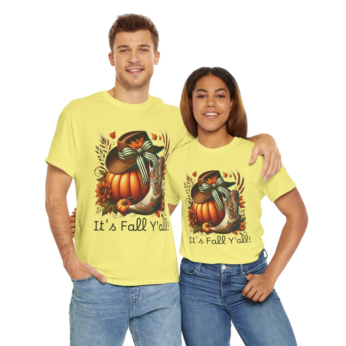 It's Fall Ya'll Western Unisex Tee