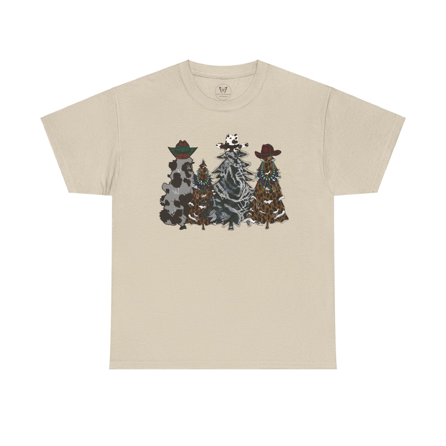 Western Christmas Trees Unisex T-Shirt