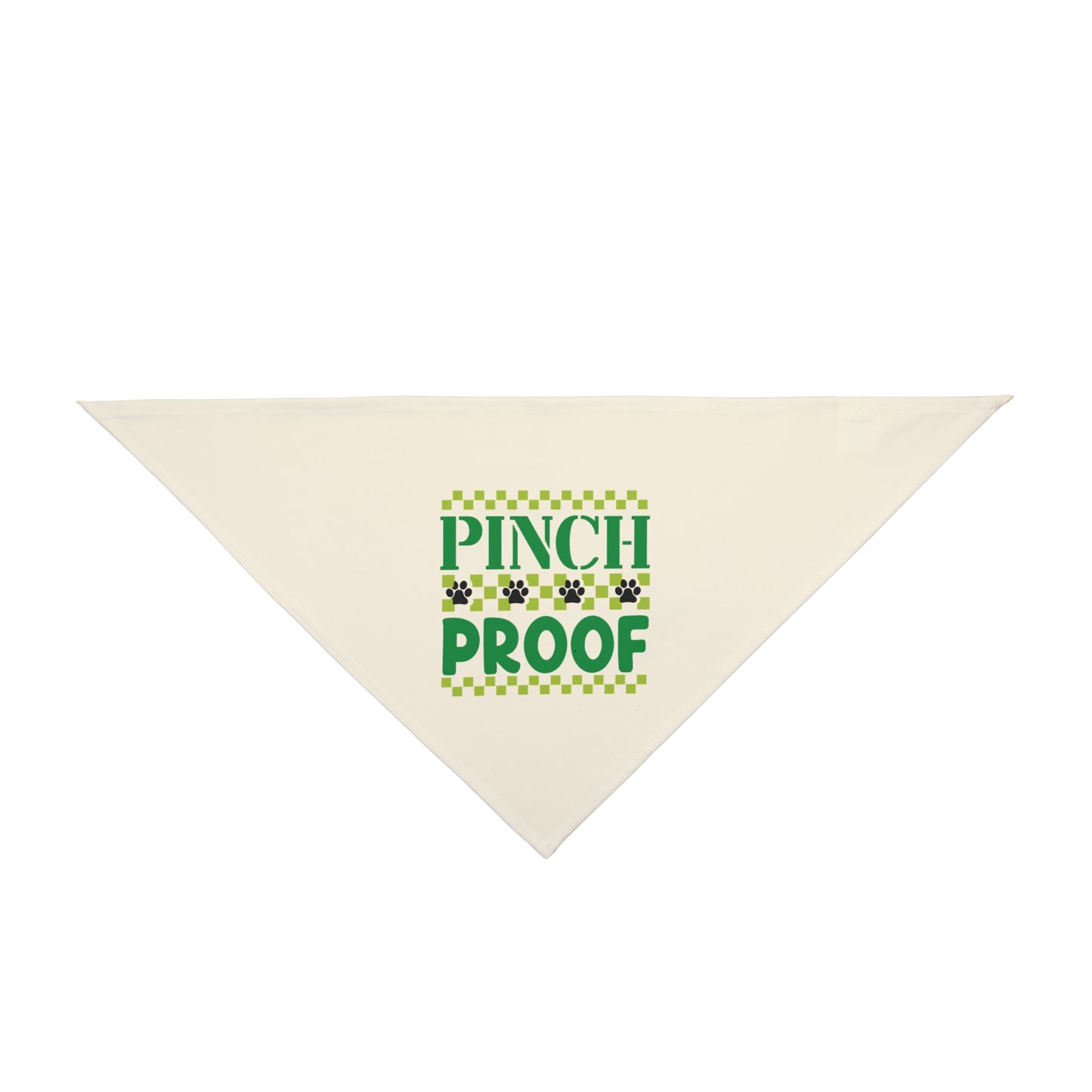 Pet Bandana - "Pinch Proof" St. Patrick's Day - Motor Girl Boutique