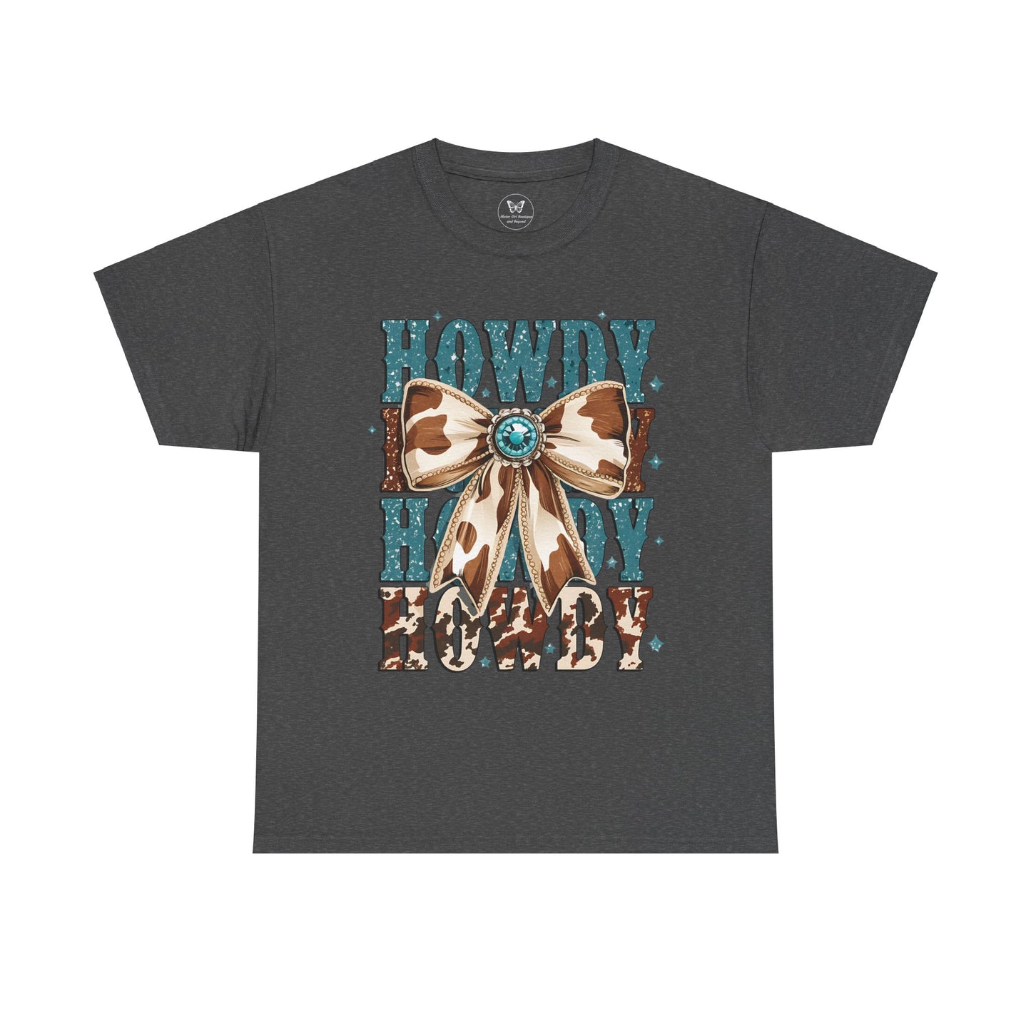 Unisex Tee - Howdy Western Coquette Bow