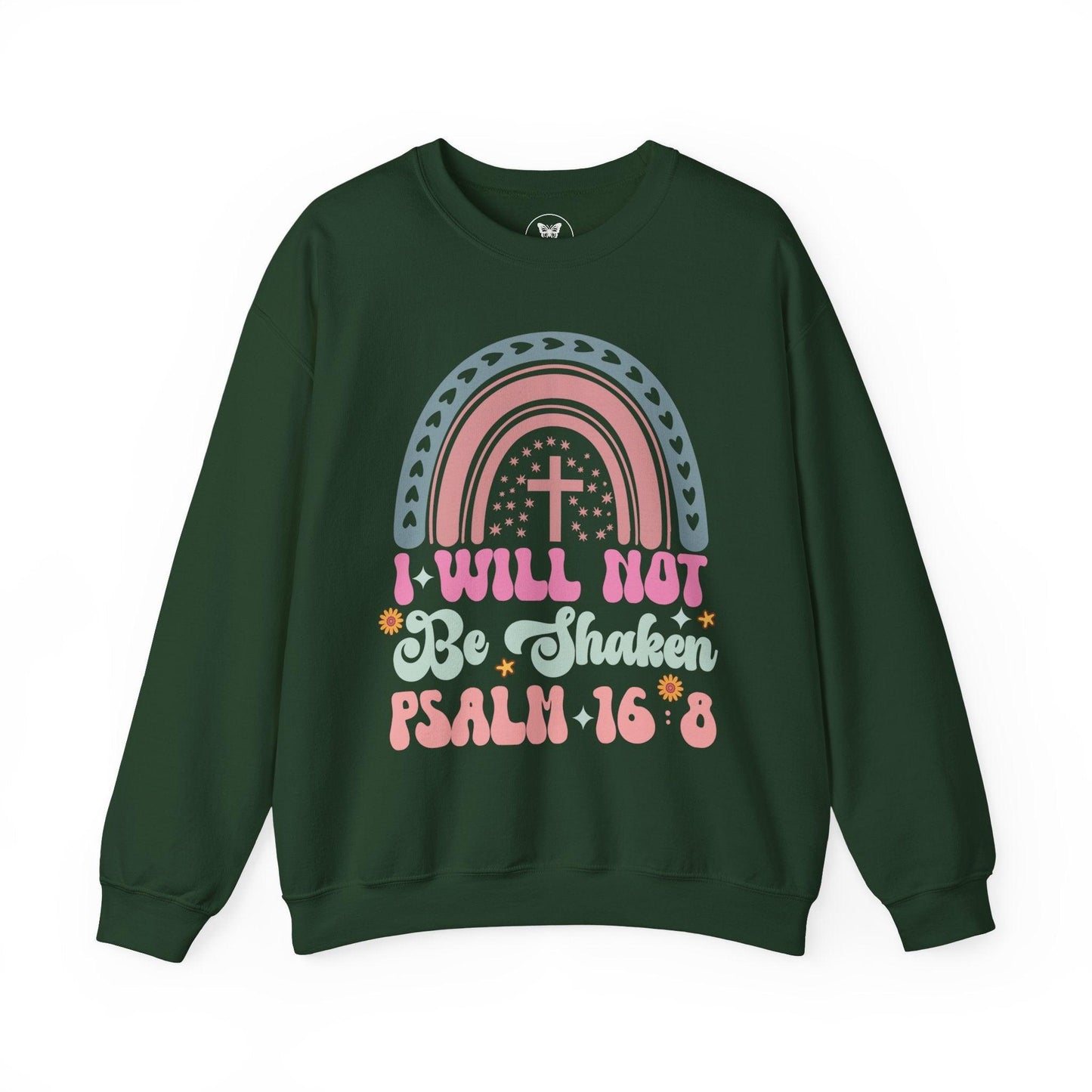 Unisex Sweatshirt - “I Will Not Be Shaken” - Motor Girl Boutique