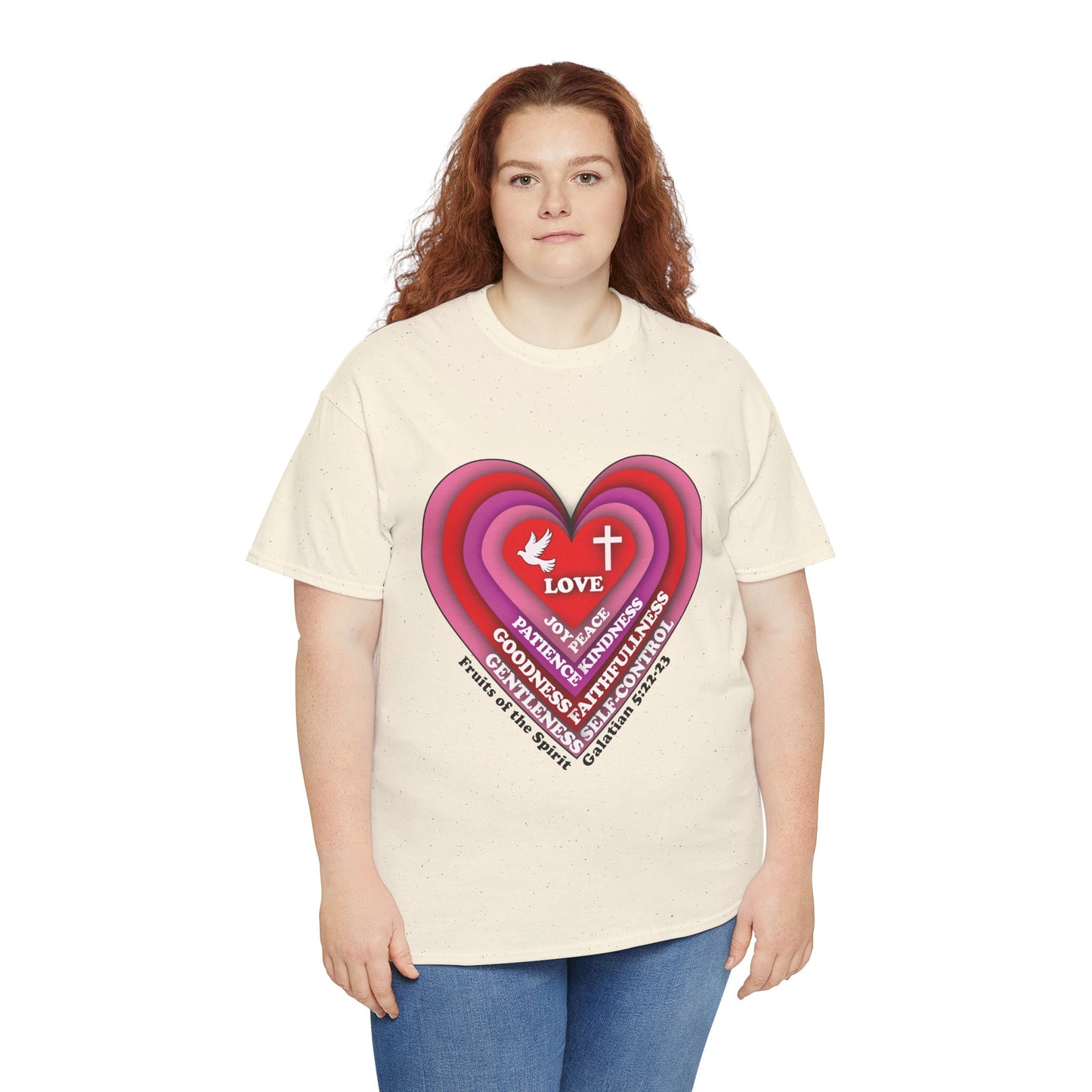 Unisex Tee - Heart Fruits of the Spirit