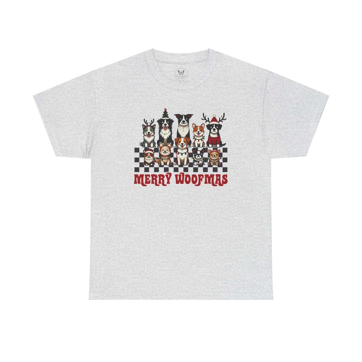 Merry Woofmas Christmas Unisex Tee