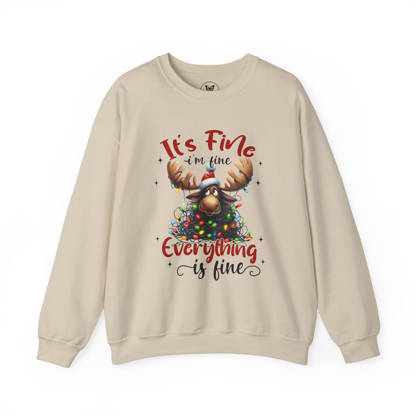 It's Fine Christmas Stress Unisex Sweatshirt