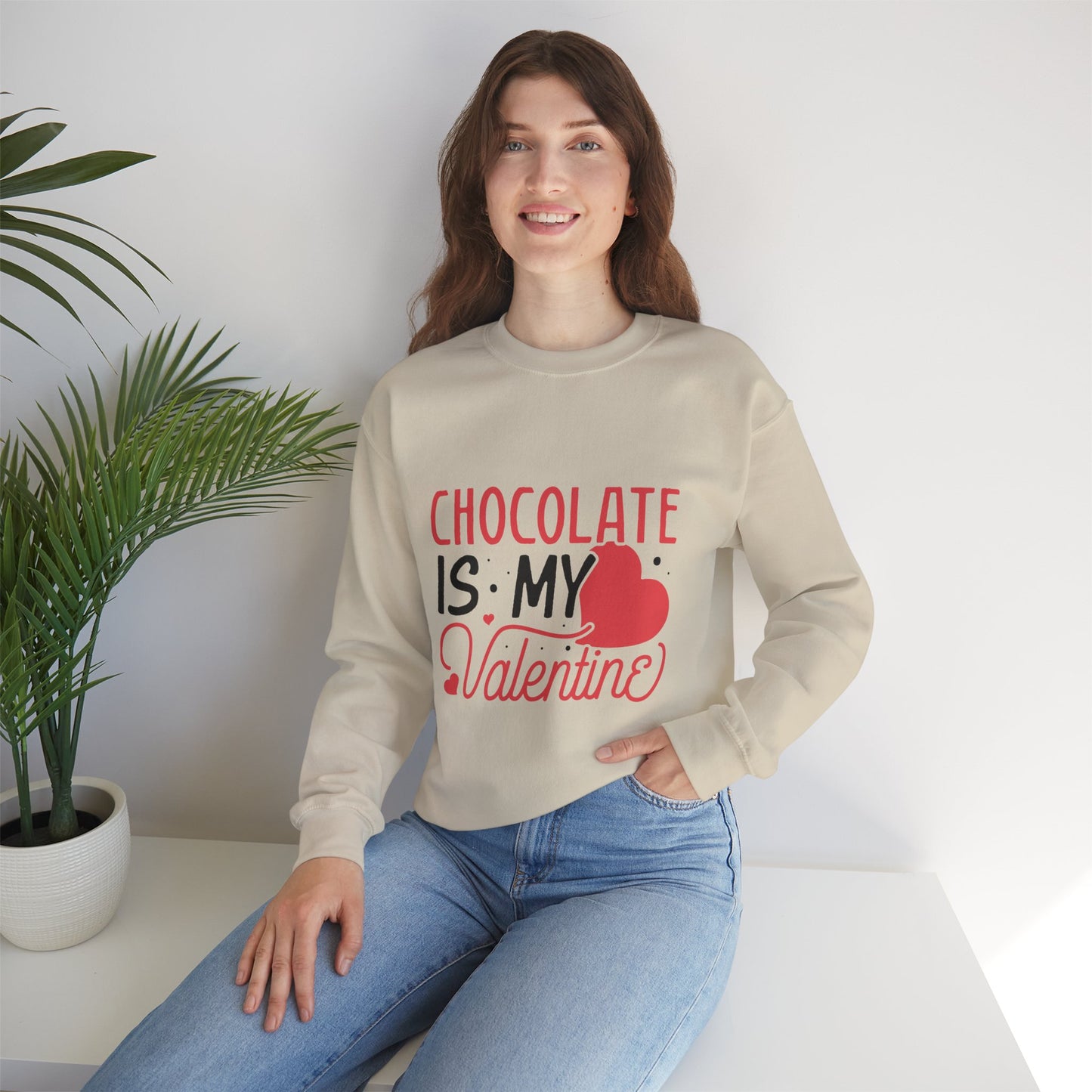 Chocolate is my Valentine Sweatshirt