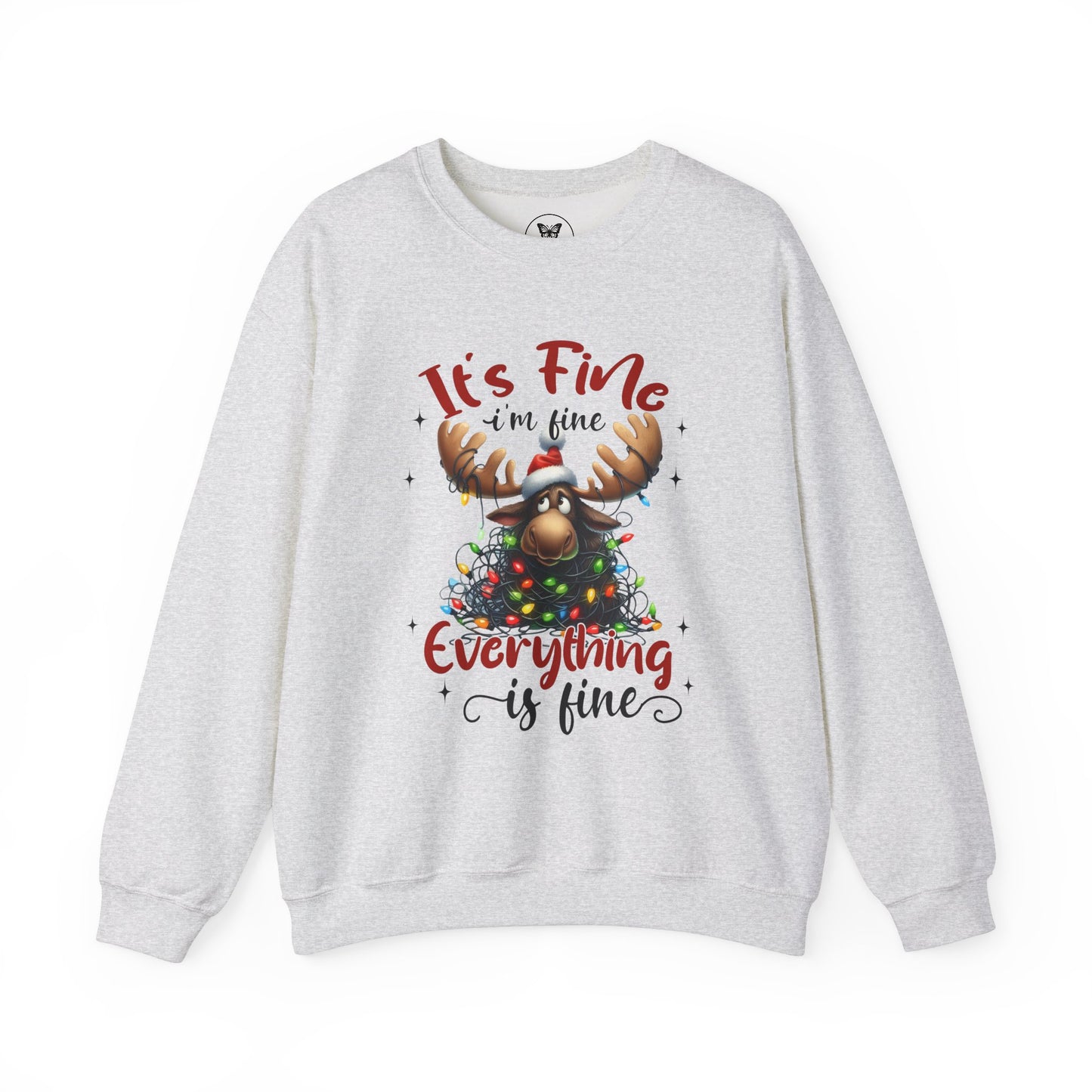 It's Fine Christmas Stress Unisex Sweatshirt