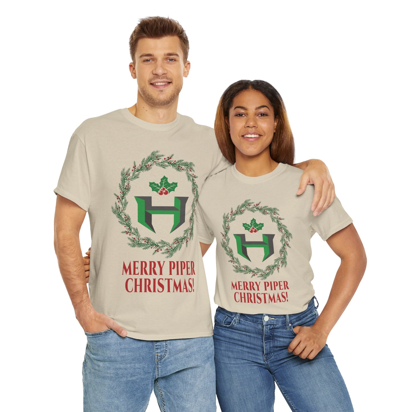 Merry Piper Christmas Unisex Tee