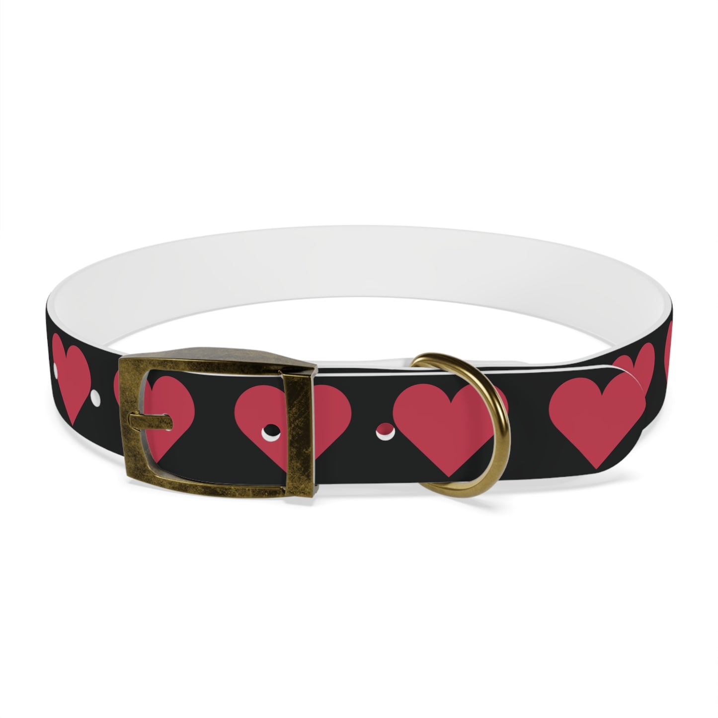 Dog Collar - Customizable Valentine Heart Collar