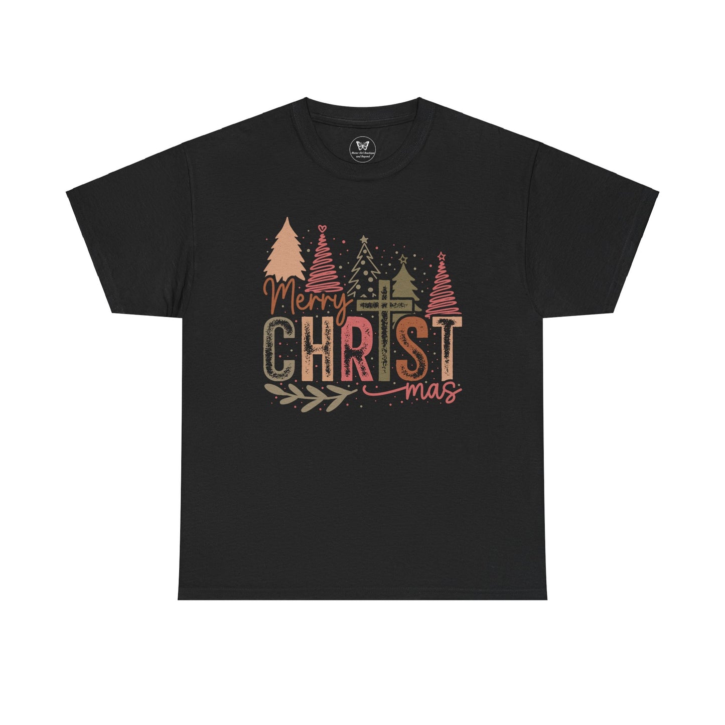 Colorful Merry Christmas Unisex tee