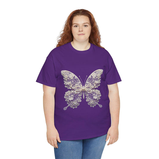 Unisex Tee - Lace Butterfly - Motor Girl Boutique