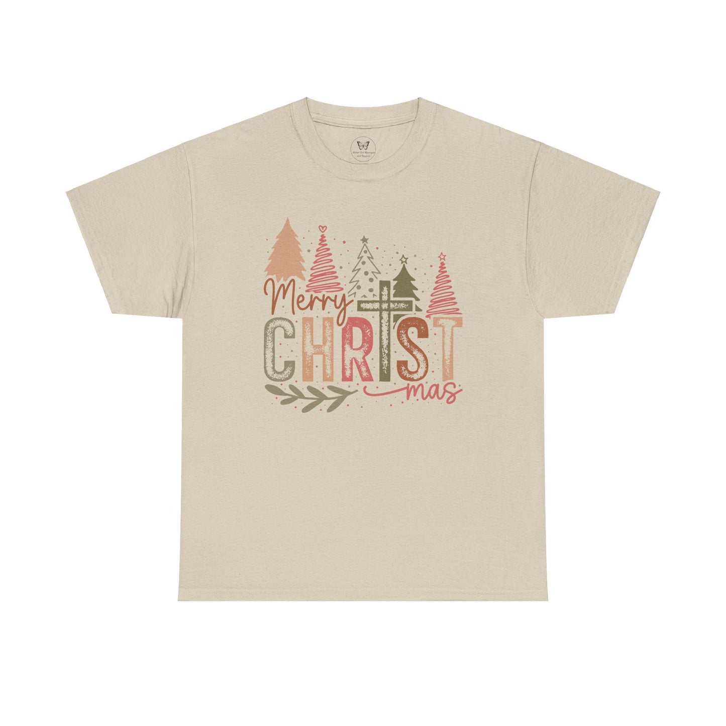 Colorful Merry Christmas Unisex tee