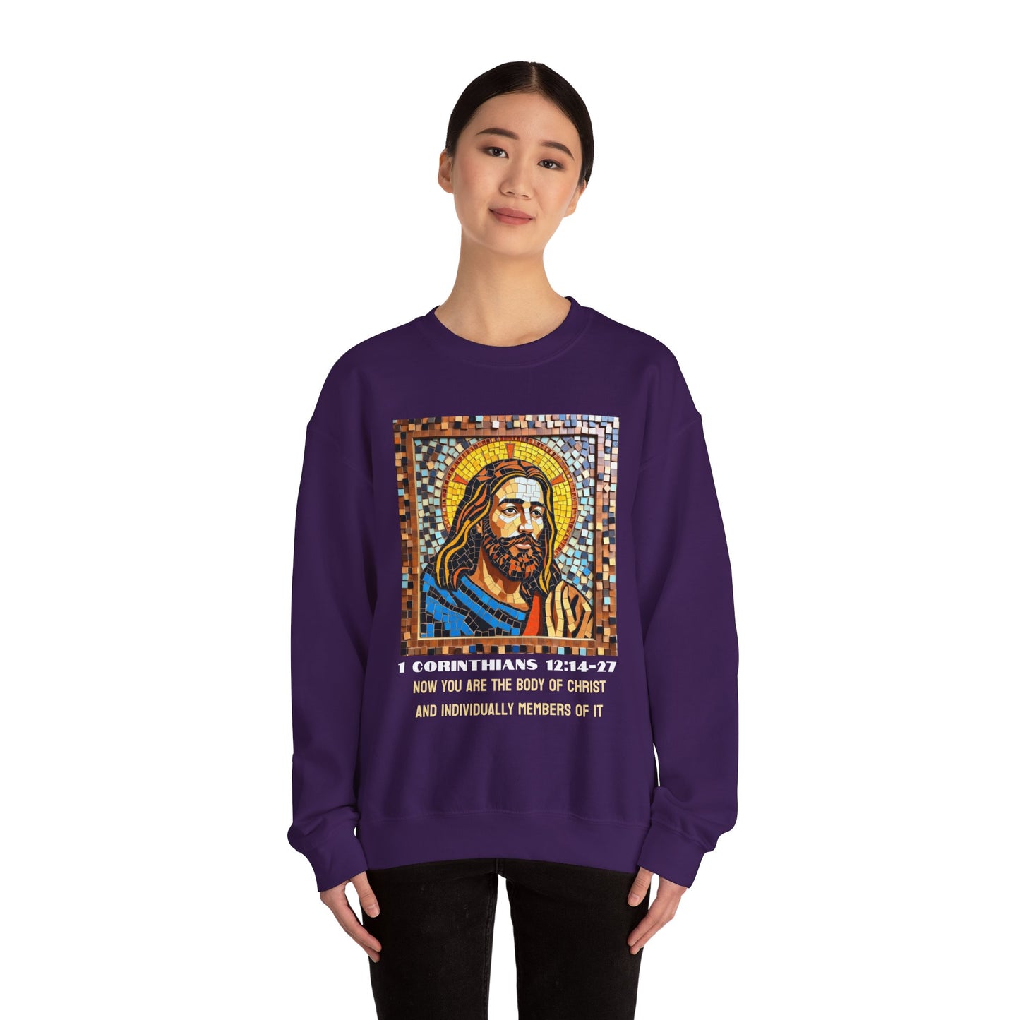 1 Corinthians 12:14-27 All the Body of Christ Sweatshirt