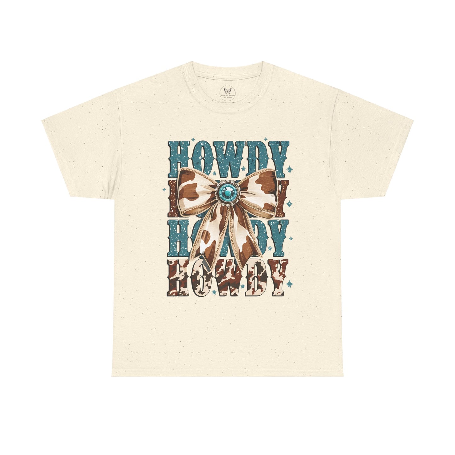 Unisex Tee - Howdy Western Coquette Bow