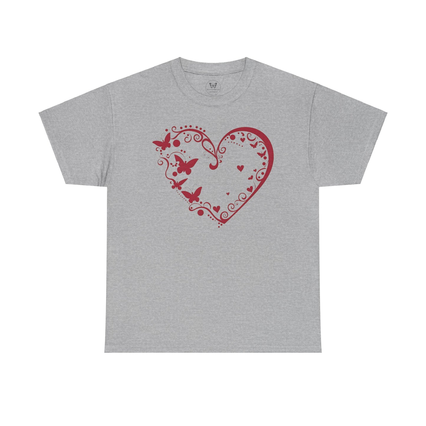 Butterfly Heart Valentine's Unisex Tee