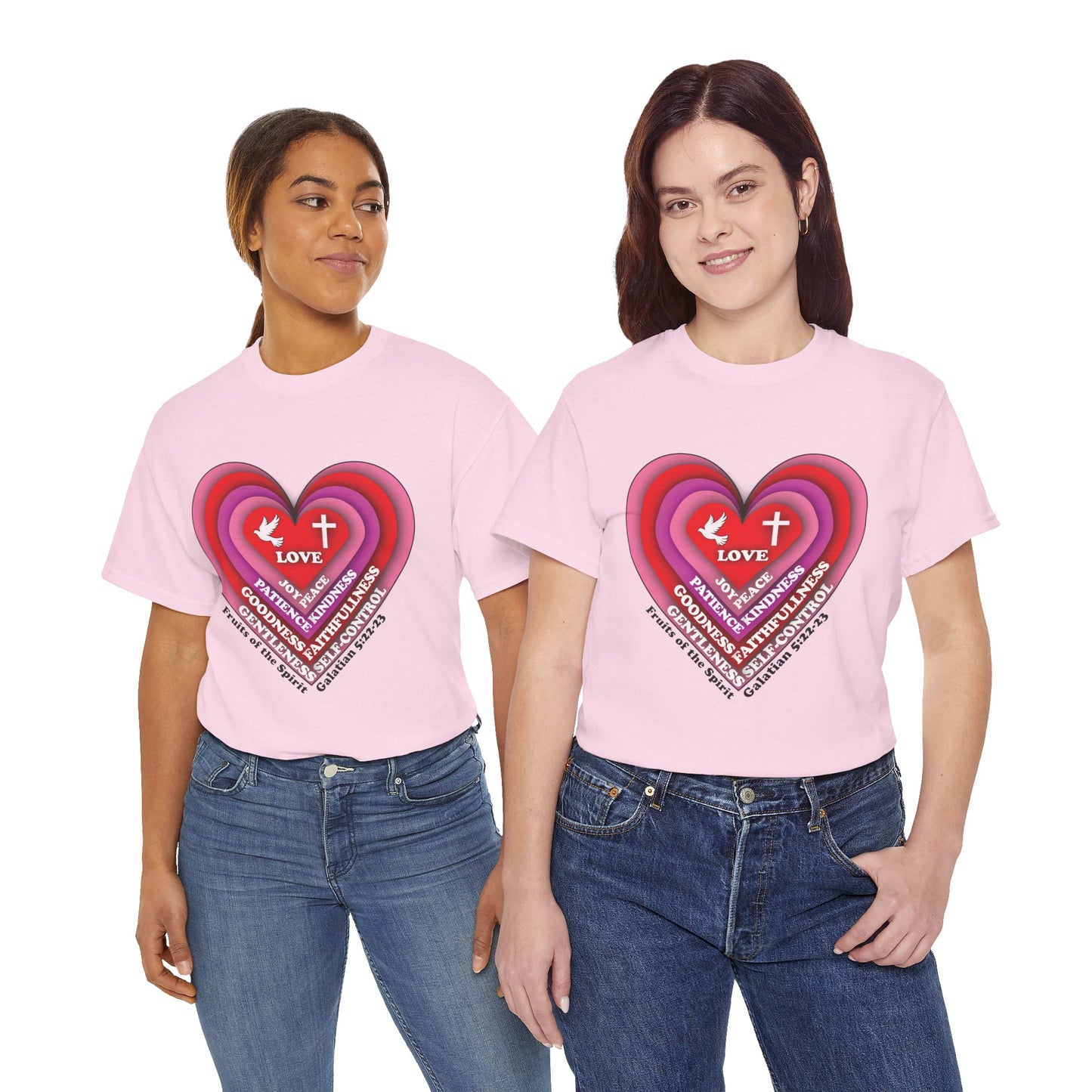 Unisex Tee - Heart Fruits of the Spirit