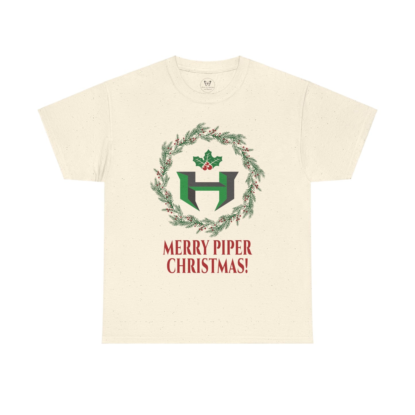 Merry Piper Christmas Unisex Tee