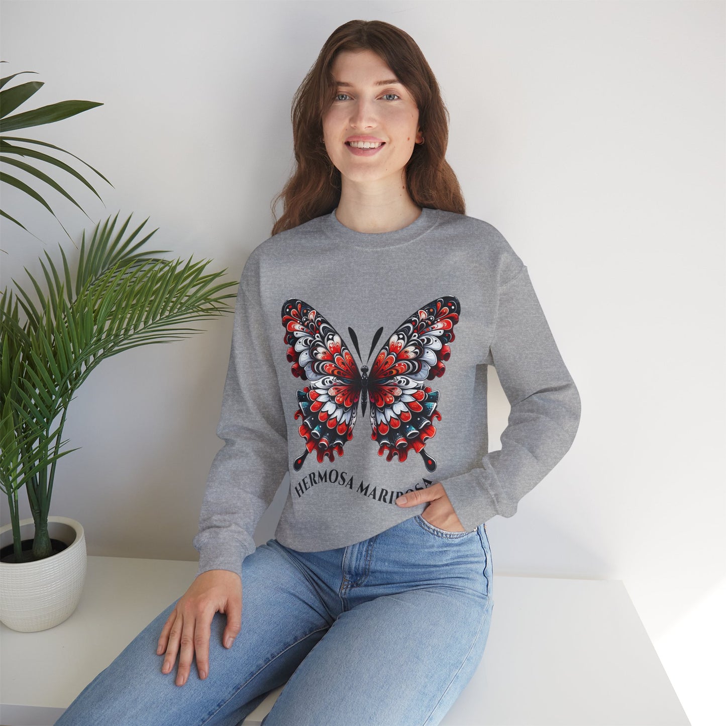 Unisex Sweatshirt - Hermosa Mariposa