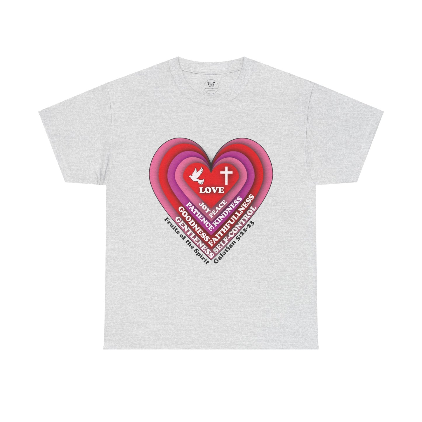 Unisex Tee - Heart Fruits of the Spirit