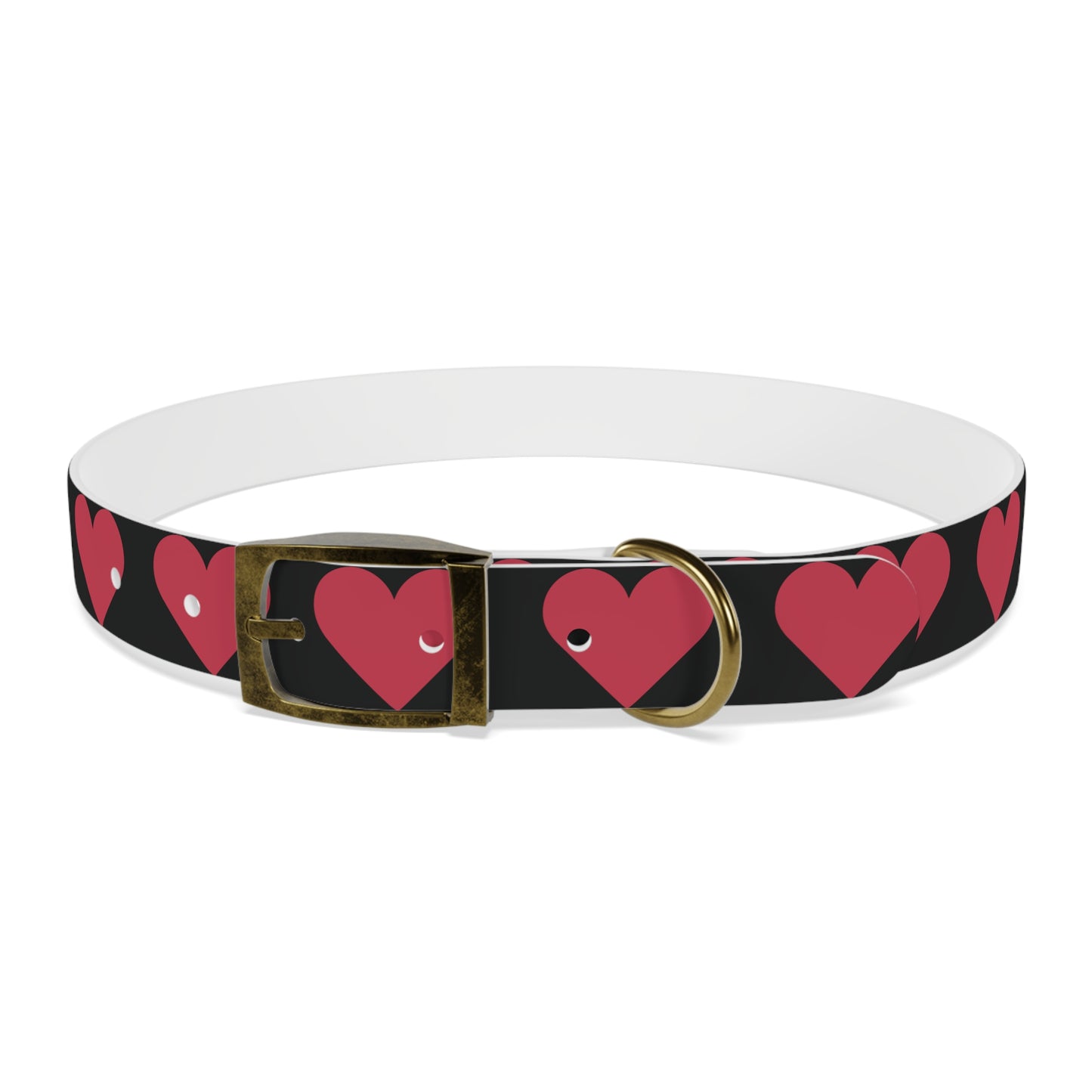 Dog Collar - Customizable Valentine Heart Collar