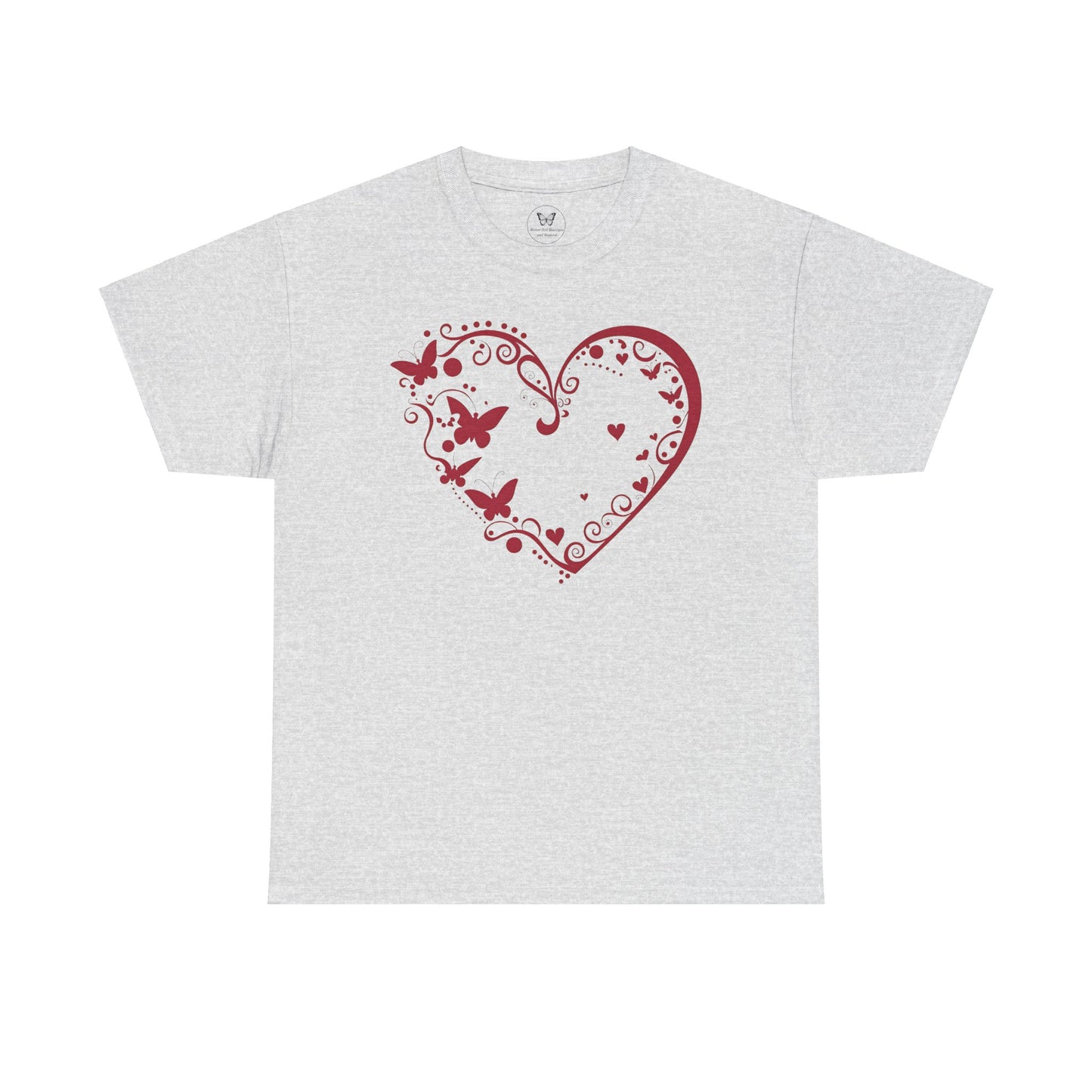 Butterfly Heart Valentine's Unisex Tee