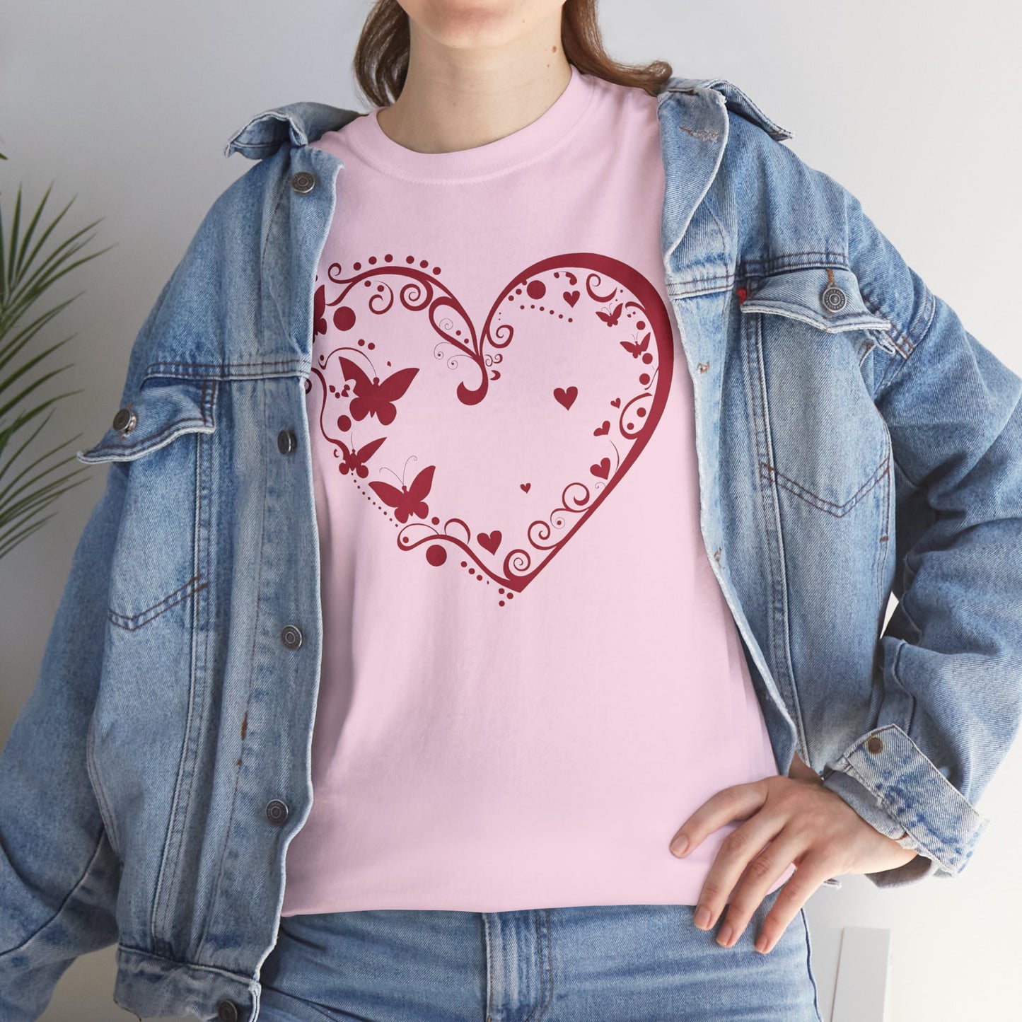 Butterfly Heart Valentine's Unisex Tee