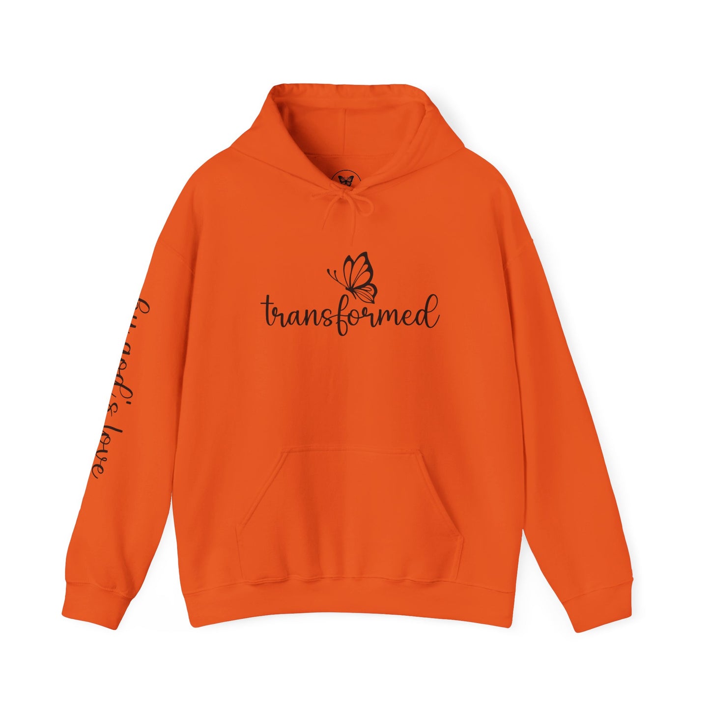 Butterfly Transformed Unisex Hoodie - God's Love Design