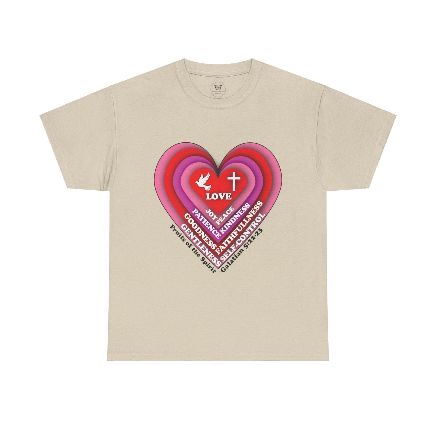 Unisex Tee - Heart Fruits of the Spirit