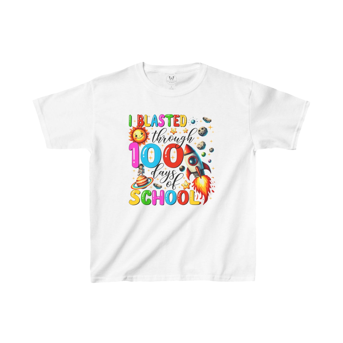 Kid's Tee - I Blasted Through 100 Days