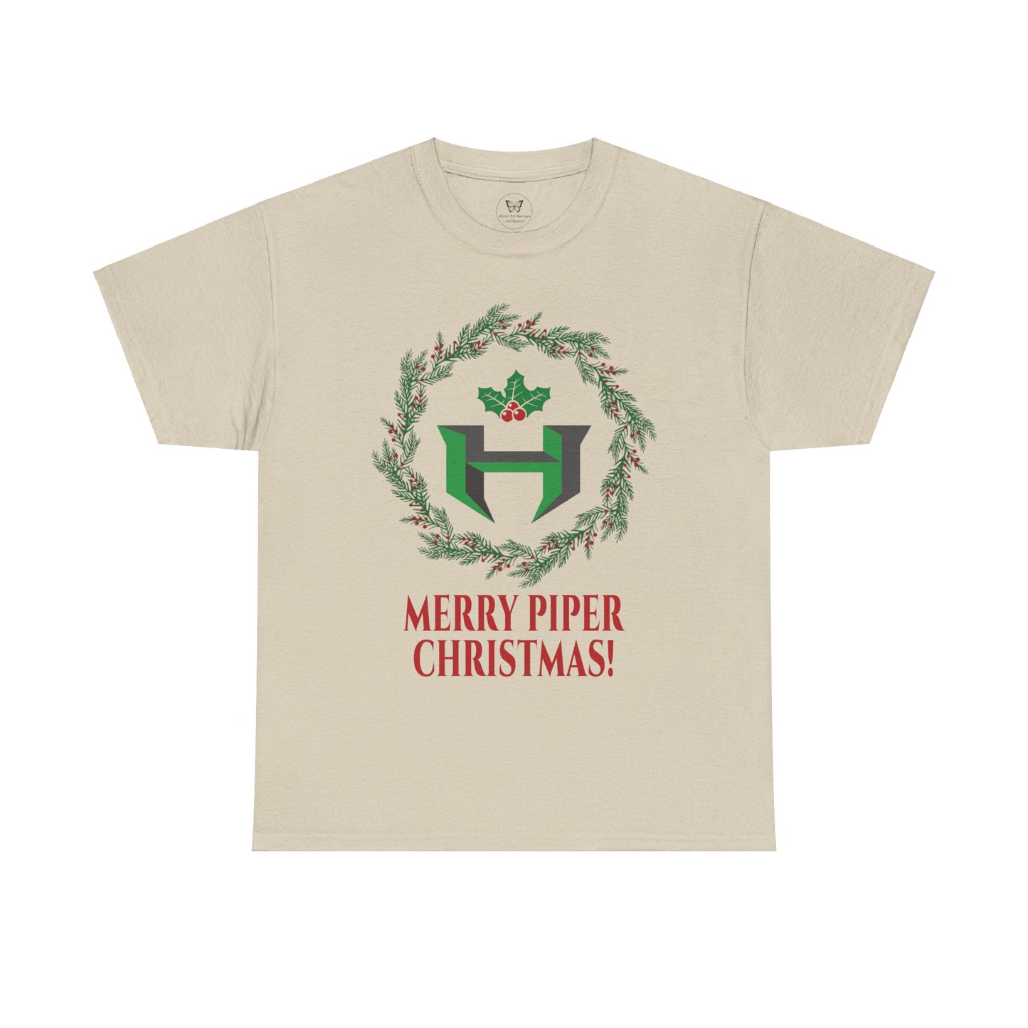 Merry Piper Christmas Unisex Tee