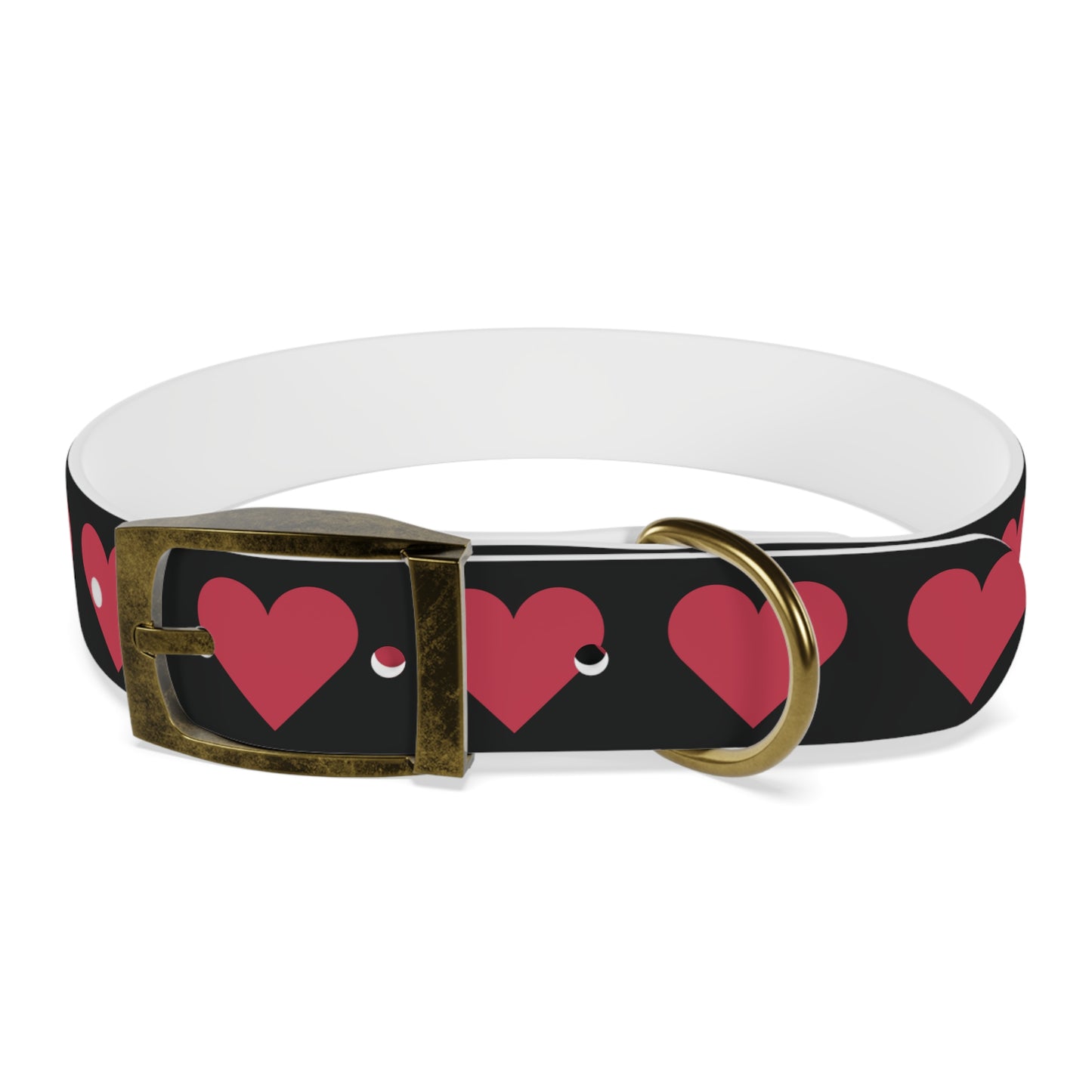 Dog Collar - Customizable Valentine Heart Collar