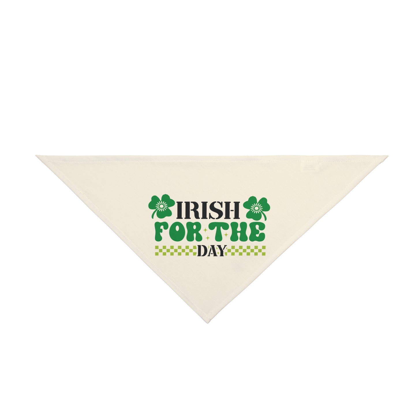 Dog Bandana - "Irish for a Day" - Motor Girl Boutique