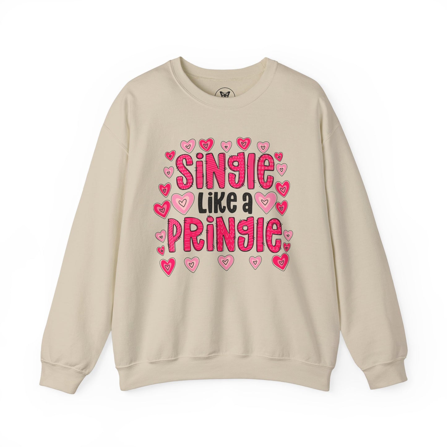 Single Like a Pringle Single Valentine Sweatshirt