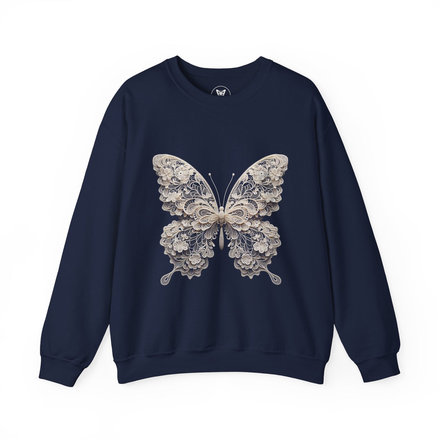 Unisex Sweatshirt - Lace Butterfly