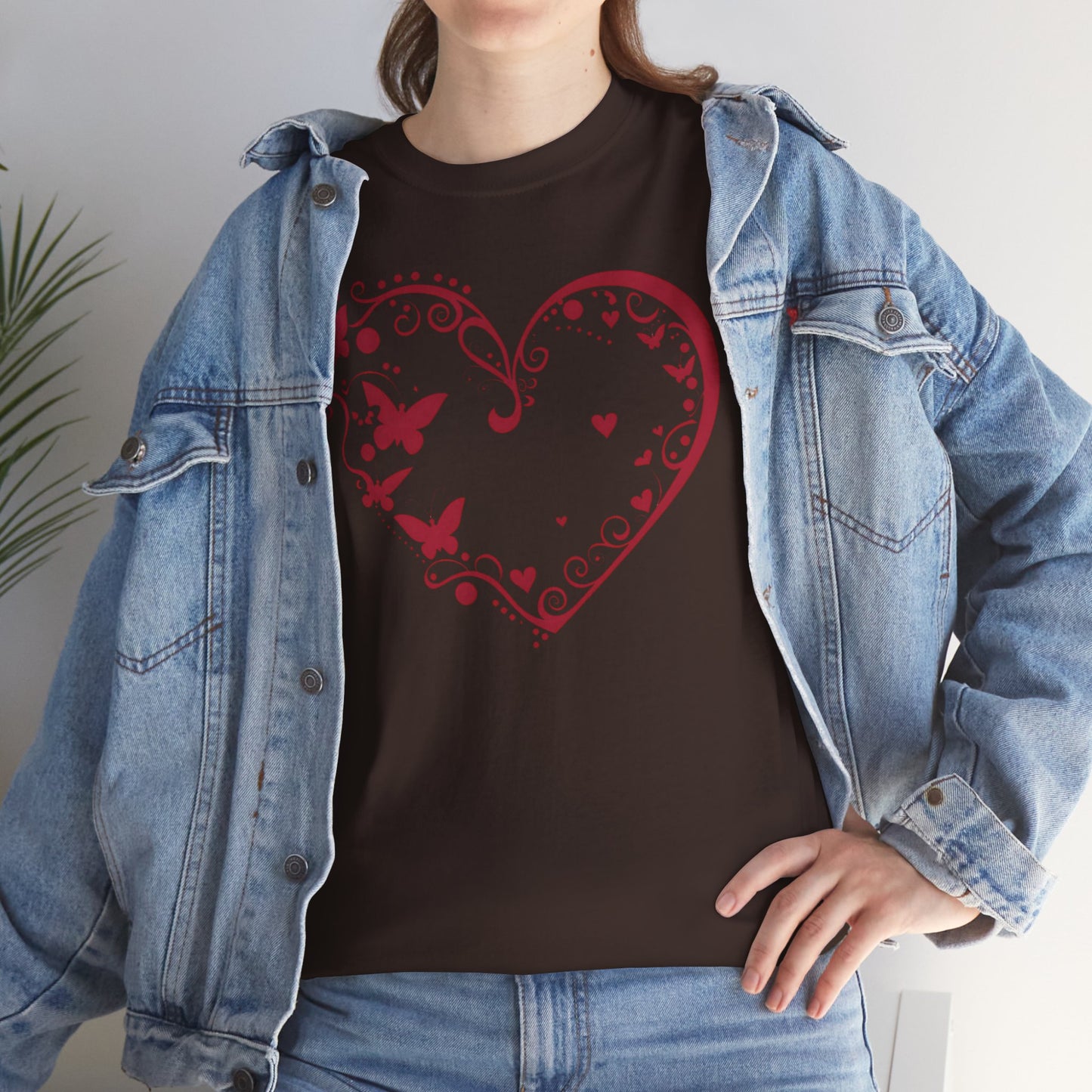 Butterfly Heart Valentine's Unisex Tee