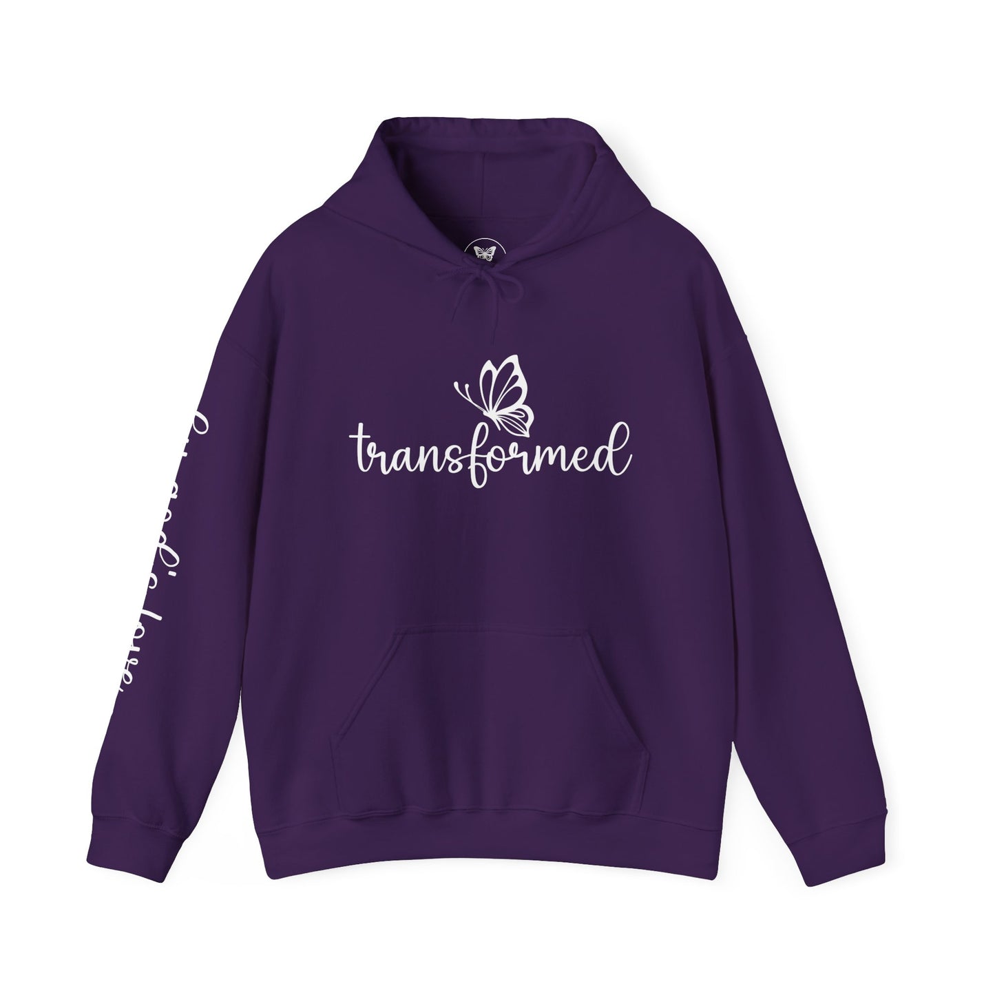 Butterfly Transformed Unisex Hoodie - God's Love Design