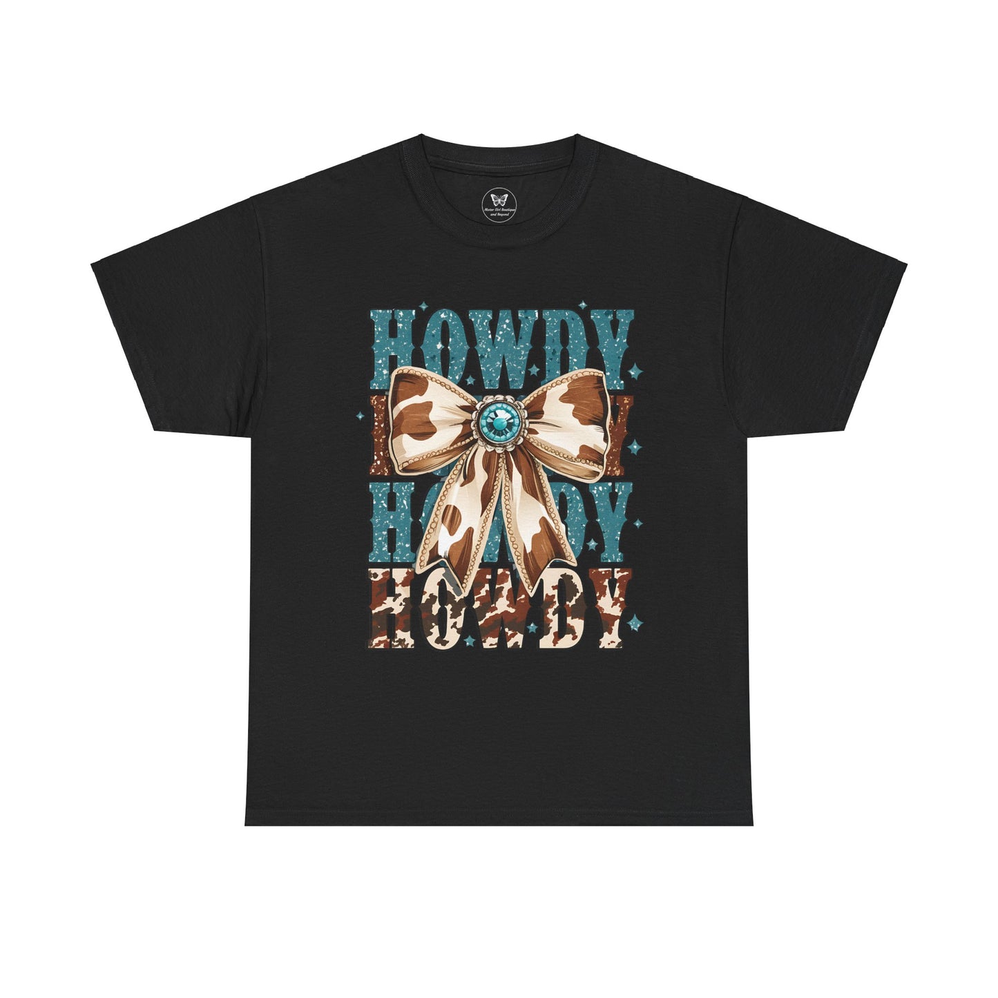 Unisex Tee - Howdy Western Coquette Bow