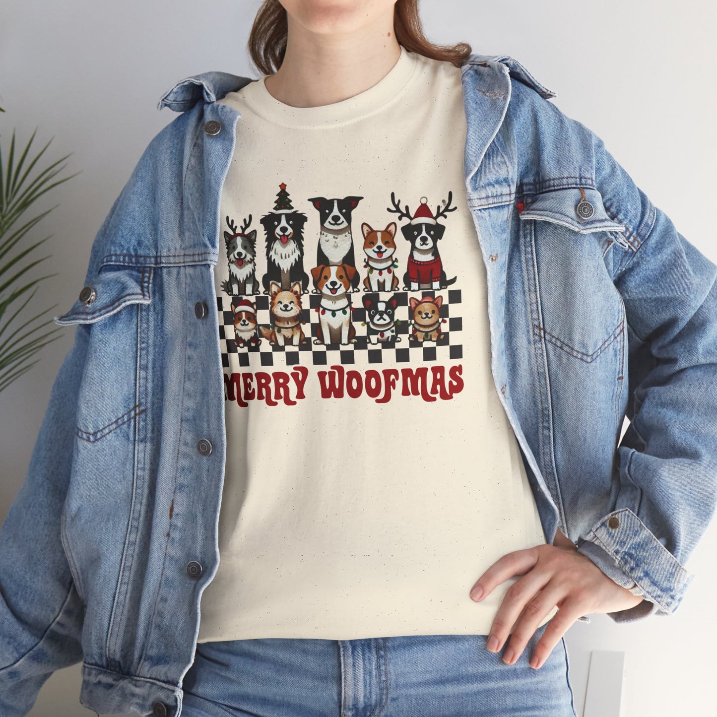 Merry Woofmas Christmas Unisex Tee