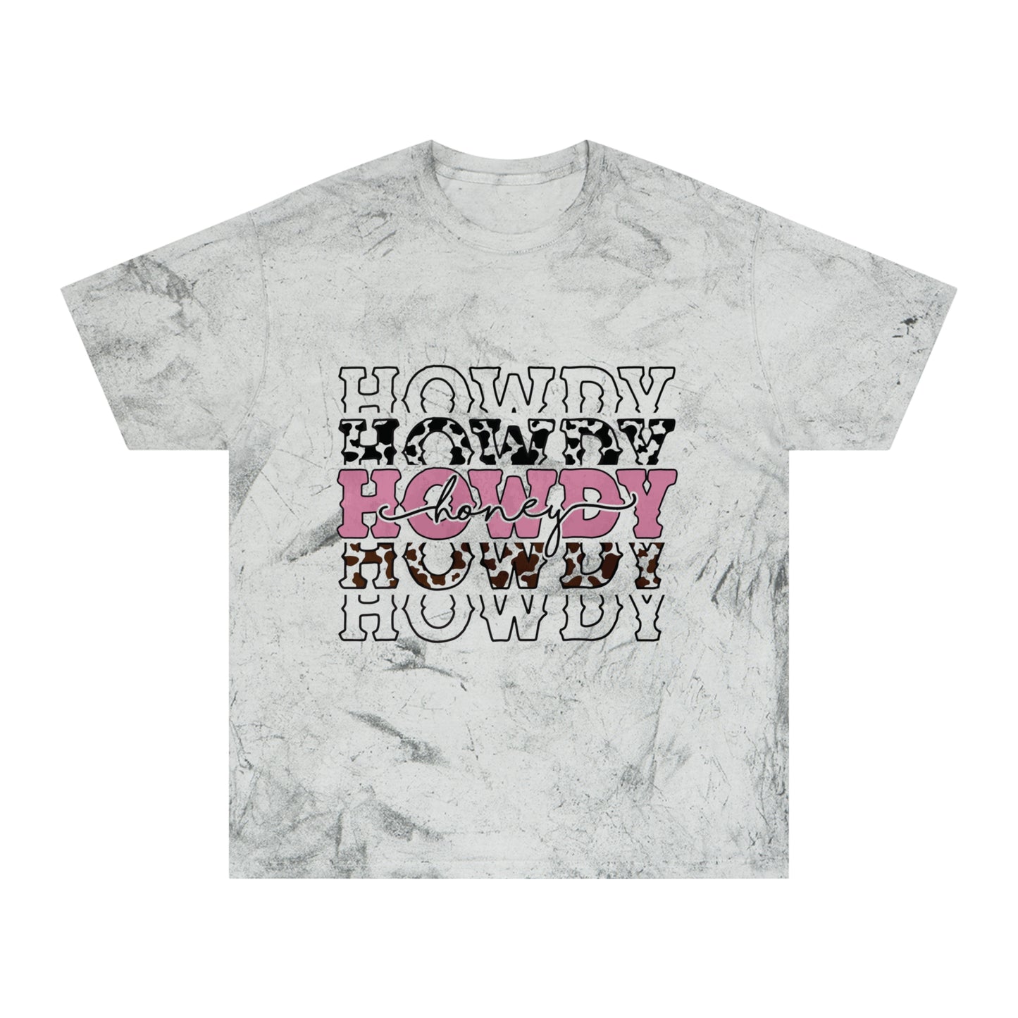 Color Blast T-Shirt - Howdy Honey Western Design