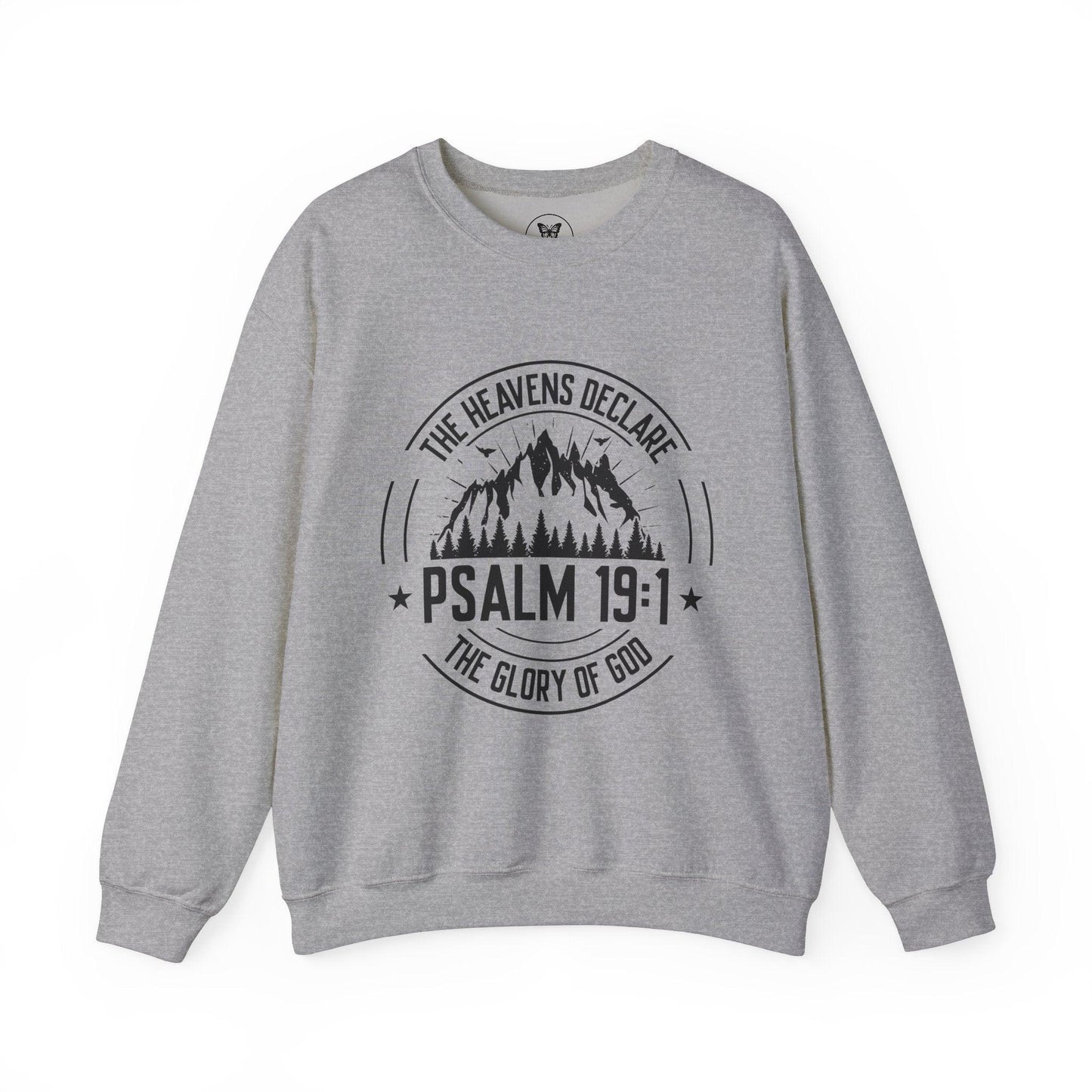 Unisex Sweatshirt - “The Heavens Declare the Glory of God” - Motor Girl Boutique