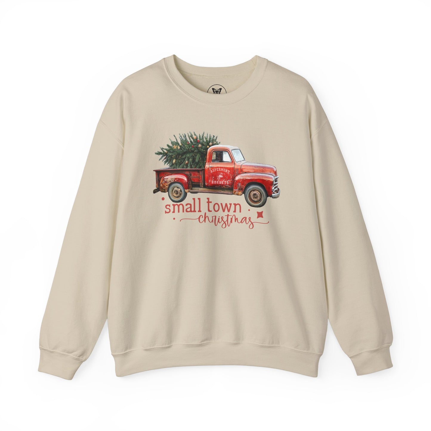 Aspermont, TX Hornet Small Town Christmas Sweatshirt