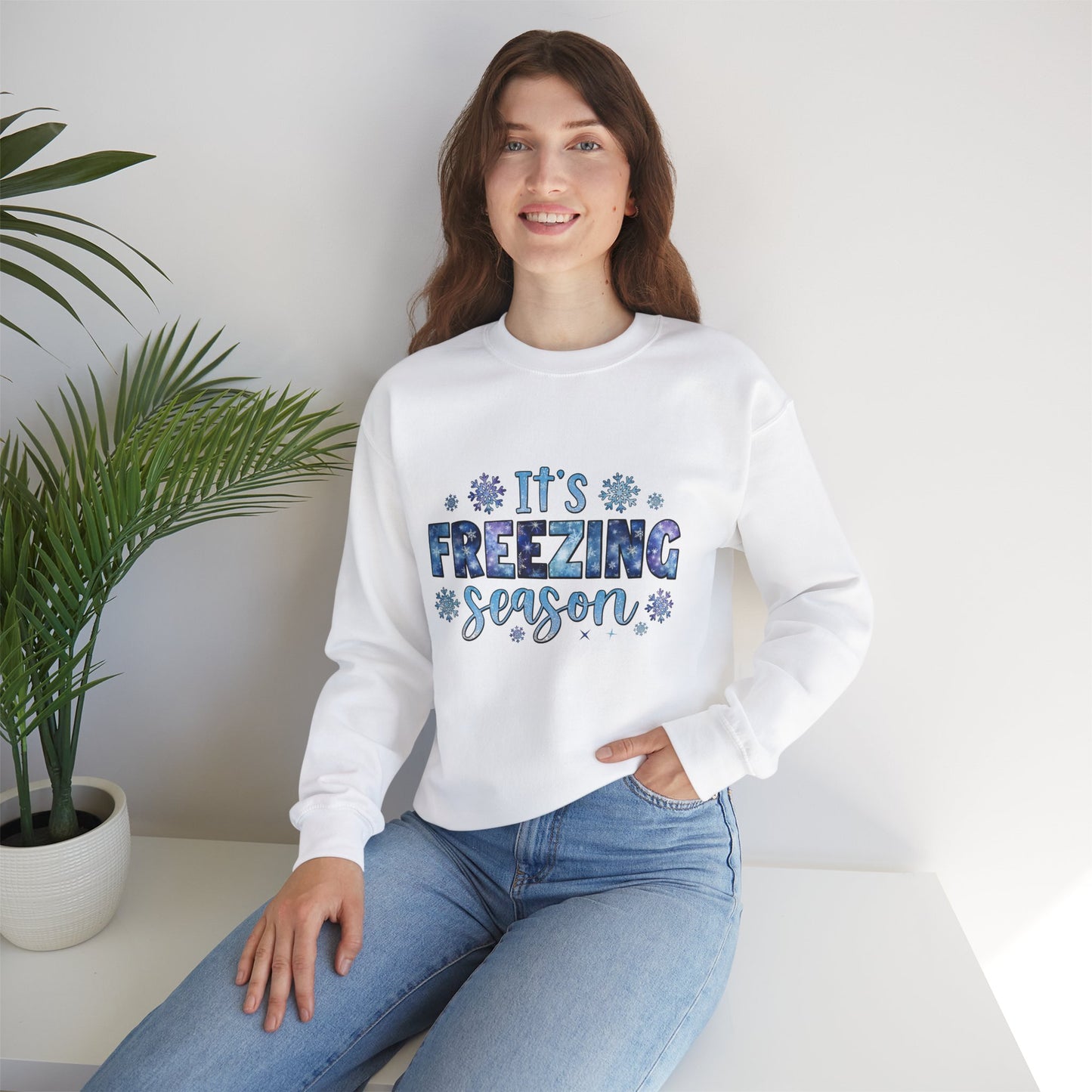 Funny Freezin Season Sweatshirt