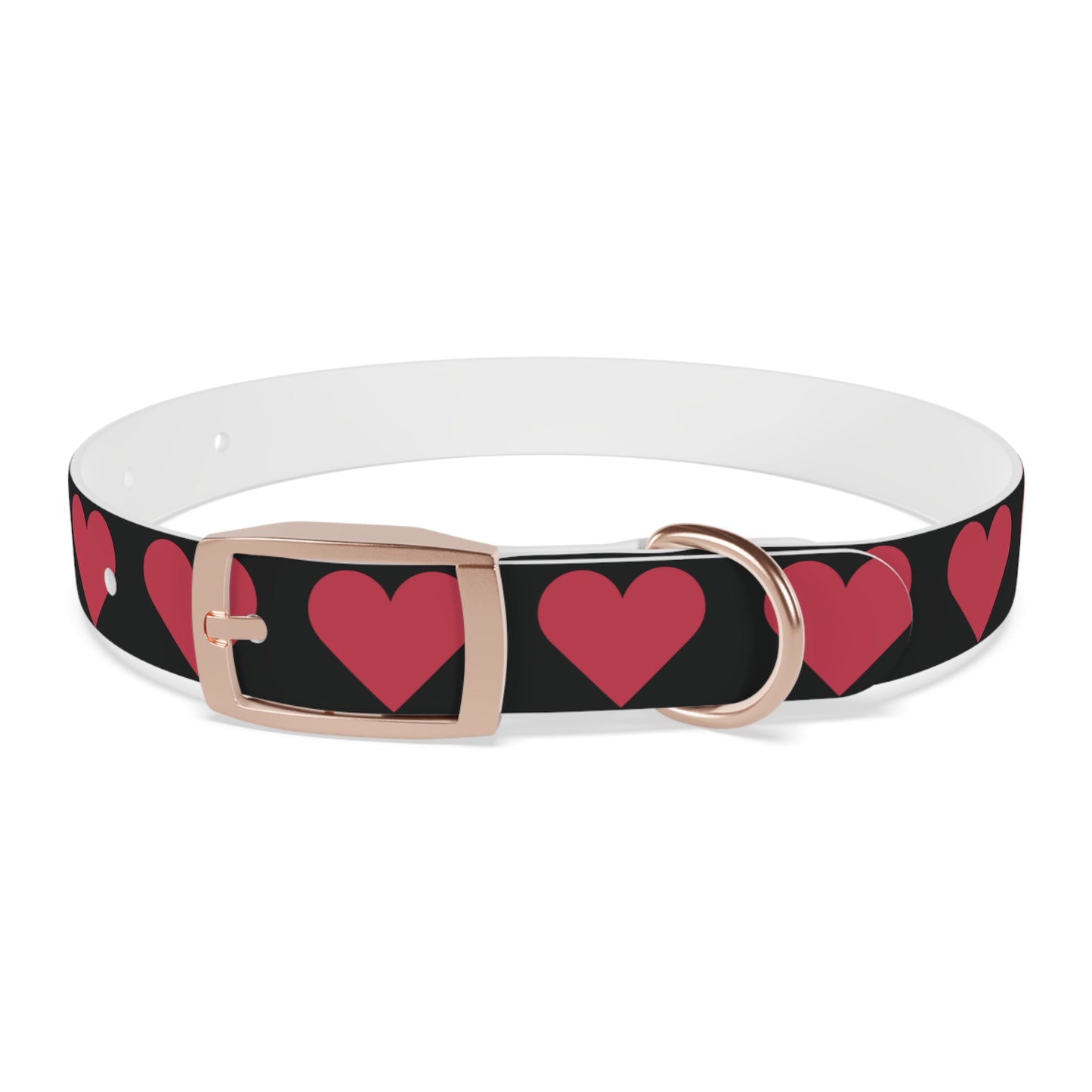 Dog Collar - Customizable Valentine Heart Collar