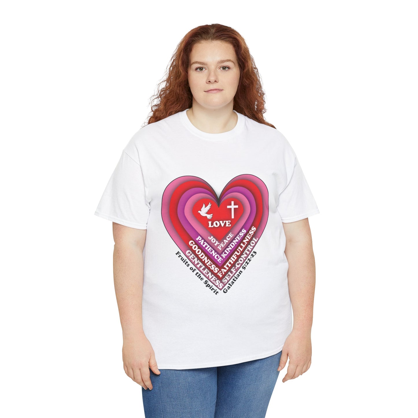 Unisex Tee - Heart Fruits of the Spirit